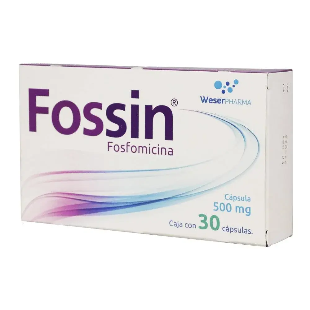FOSSIN 500MG CAPSULAS CON 30