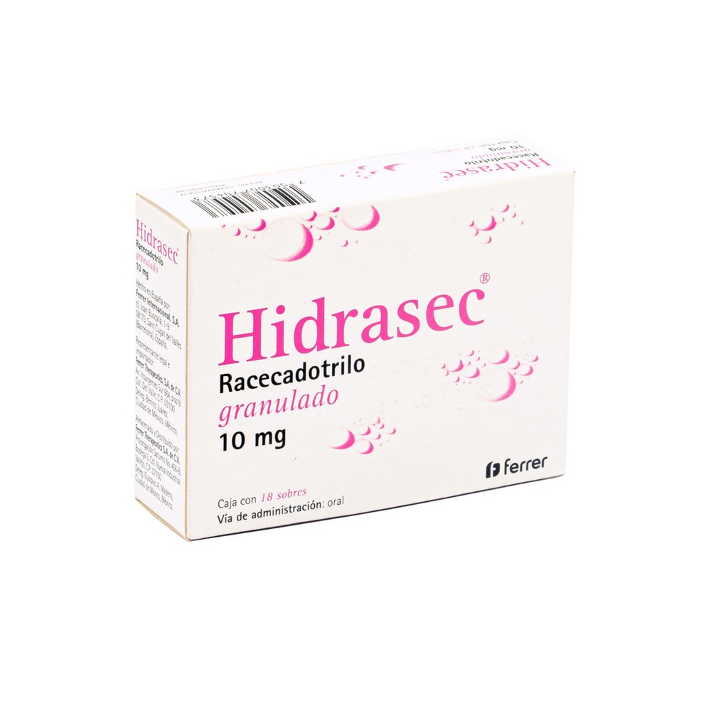 HIDRASEC 10MG GRANULADO SOBRES CON 18