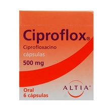 CIPROFLOX 500MG CAPSULAS C/6
