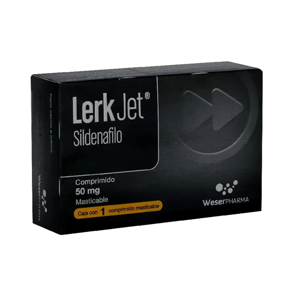 LERK JET 50MG TABLETAS CON 1