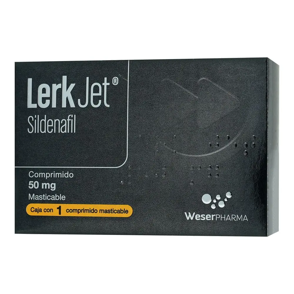 LERK JET 50MG TABLETAS CON 1