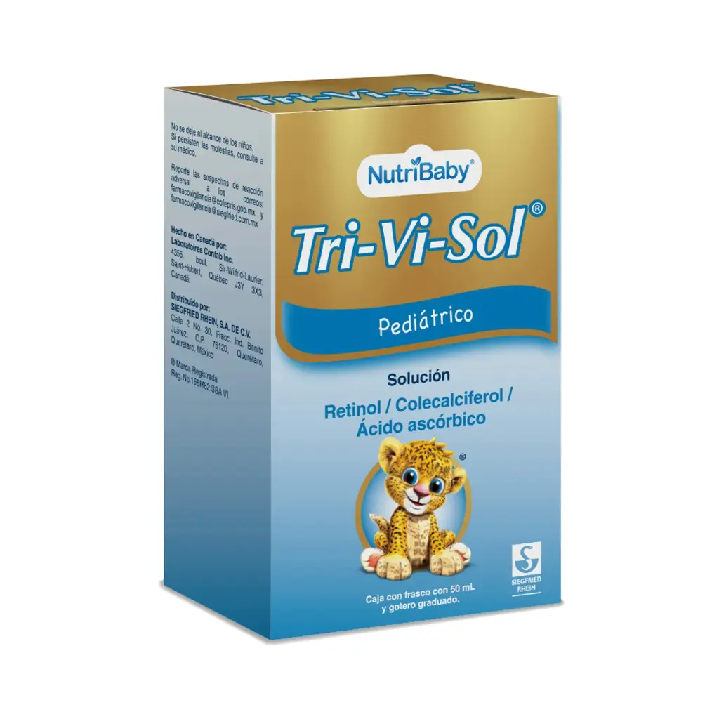 TRI-VI-SOL - FRASCO CON GOTERO DE 60 ML (VITAMINAS A, D Y C)