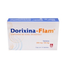 DORIXINA FLAM 250/50MG TABLETAS C/14