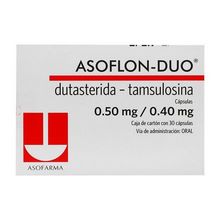 ASOFLON DUO 0.5/0.4MG CAPSULAS C/30