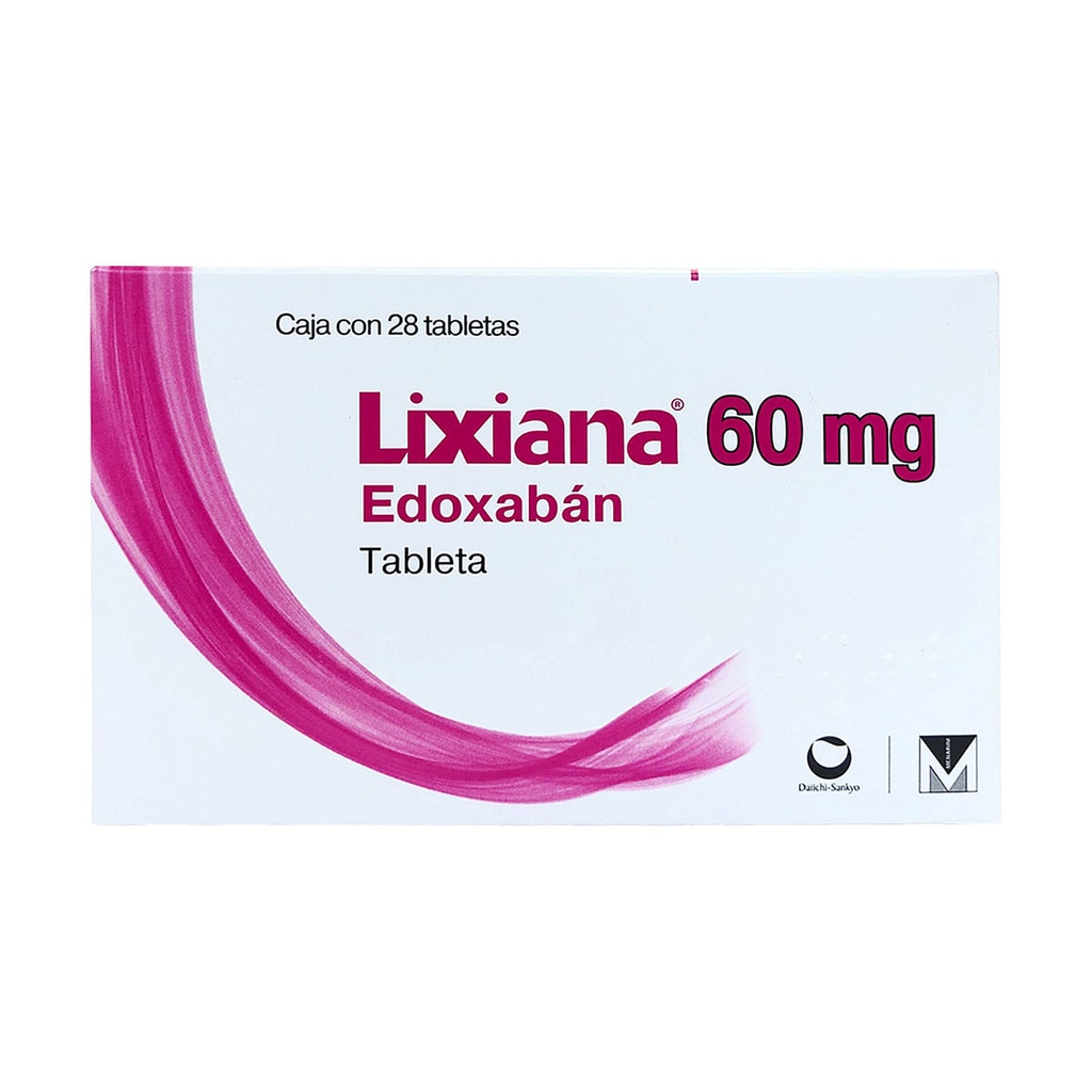 LIXIANA 60MG TABLETAS CON 28