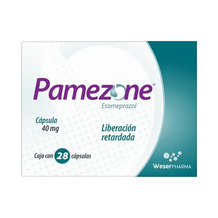 PAMEZONE LR 40MG CAPSULAS CON 28