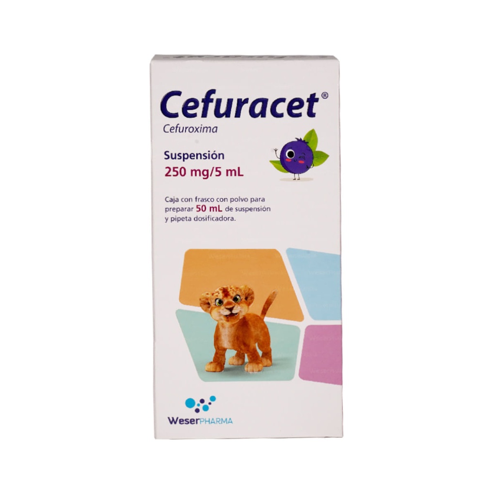 CEFURACET 250 MG SUSPENSION 50 ML
