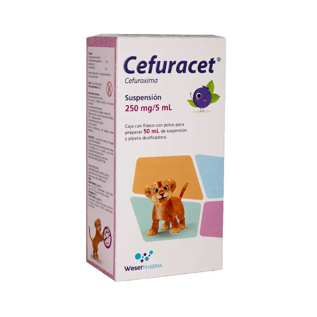 CEFURACET 250 MG SUSPENSION 50 ML
