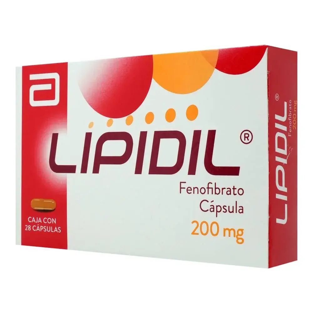 LIPIDIL 200 MG CAPSULAS CON 28
