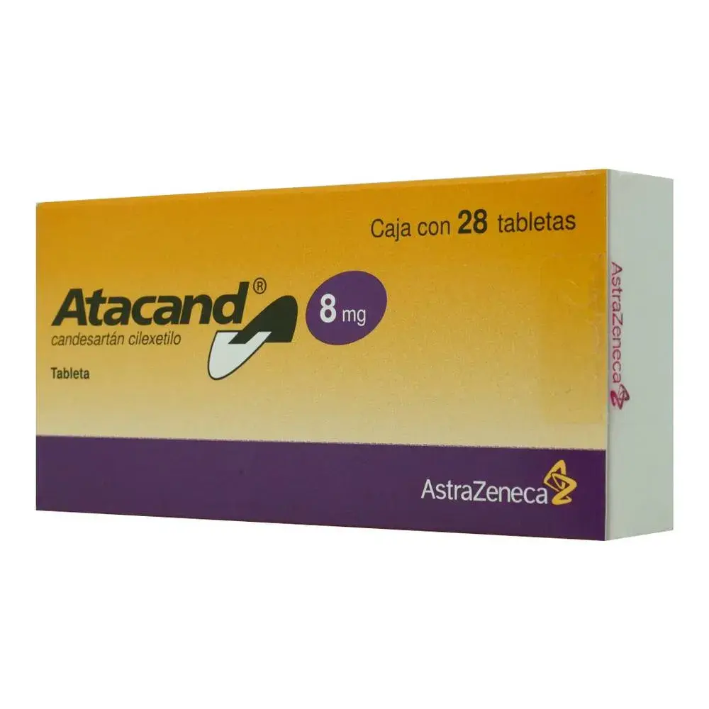 ATACAND 8MG TABLETAS CON 28
