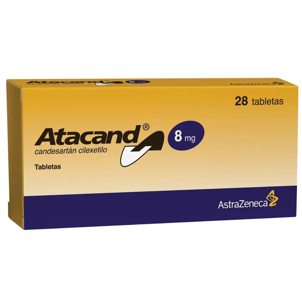 ATACAND 8MG TABLETAS CON 28