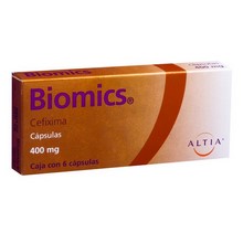 BIOMICS 400MG CAPSULAS C/6