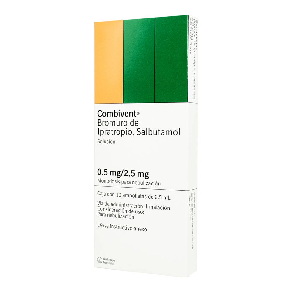 COMBIVENT 0.5/2.5MG AMPULA CON 10