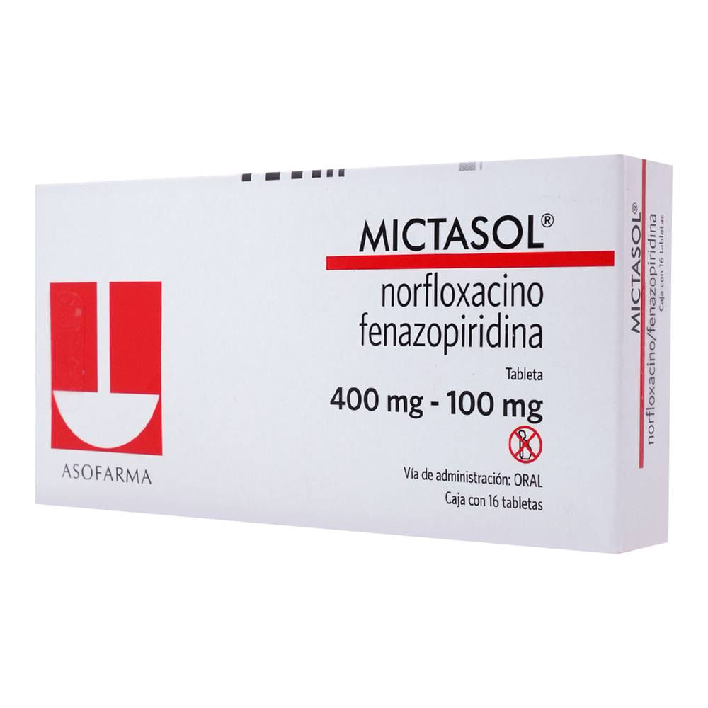 MICTASOL 400/100MG COMPRIMIDOS CON 16
