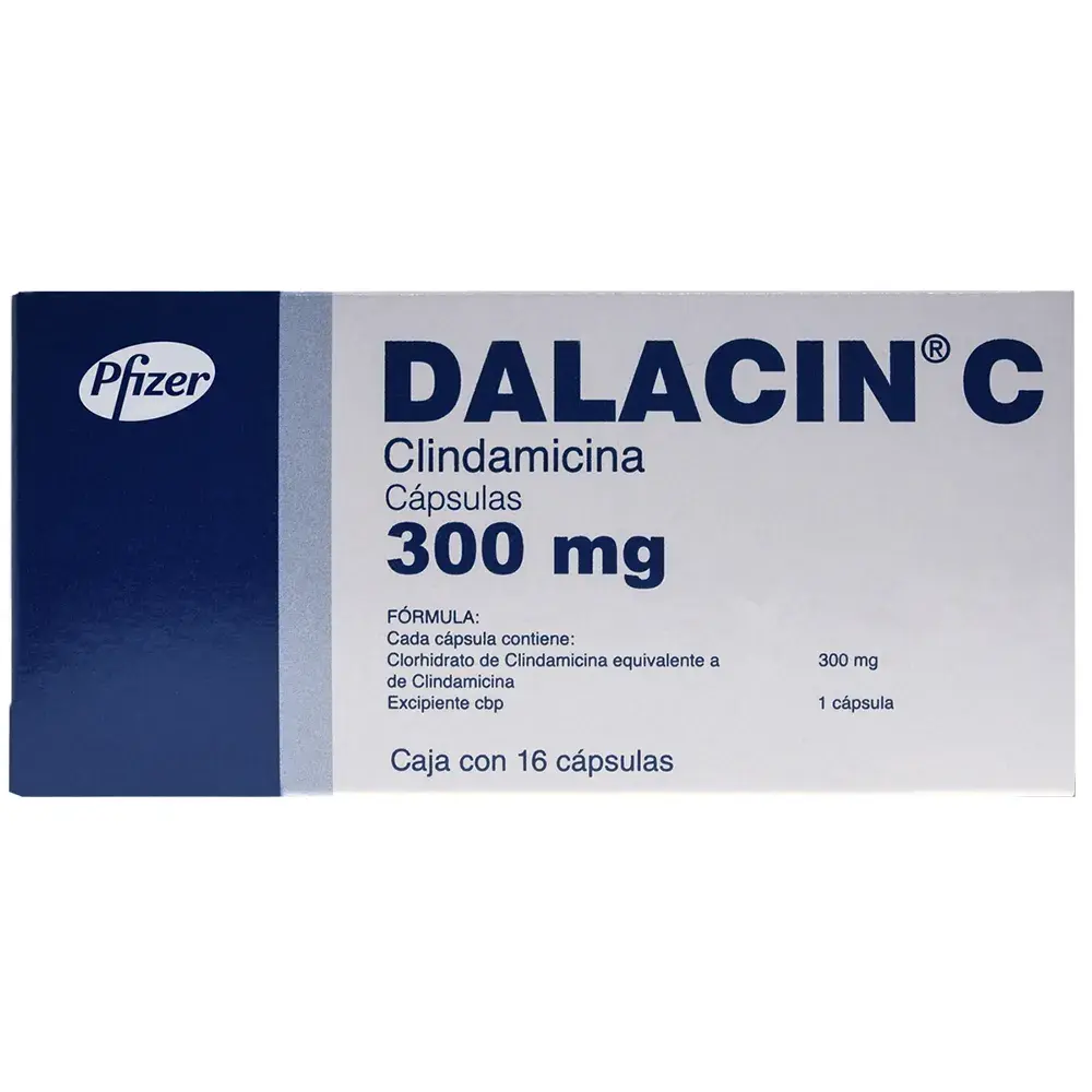 DALACIN C 300MG CAPSULAS CON 16