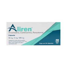ALIREN 50/3/300MG CAPSULAS C/24