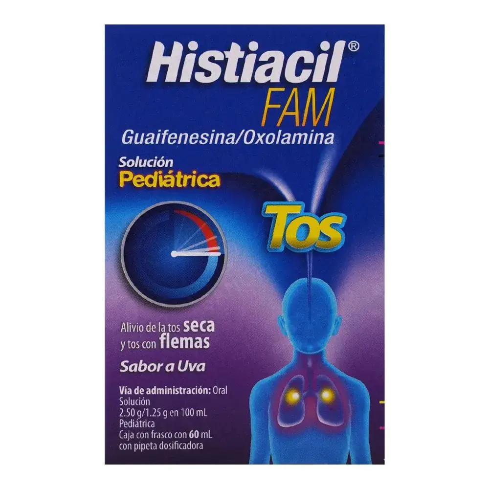 HISTIACIL FAM PEDIATRICO GOTAS UVA 60ML