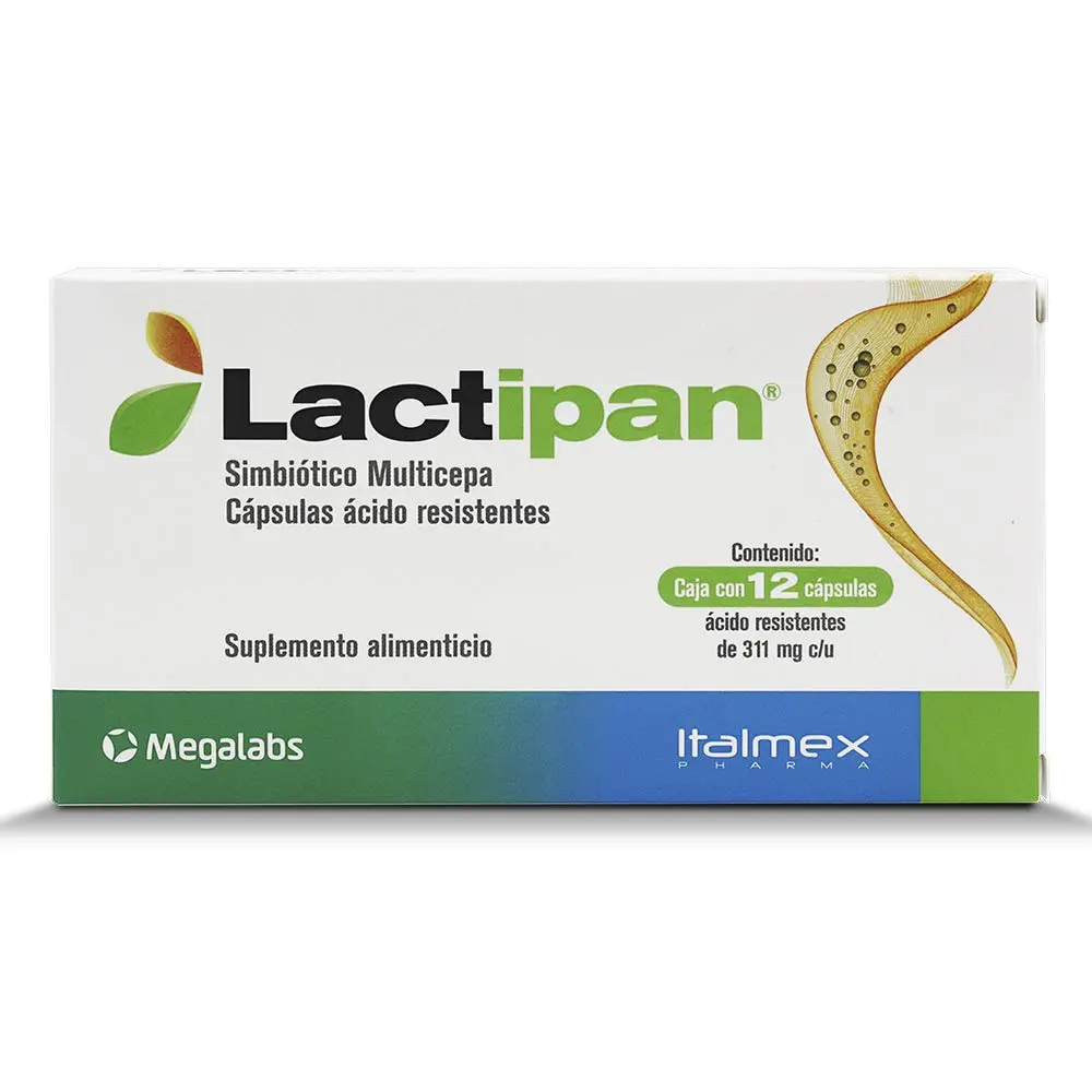 LACTIPAN CAPSULAS CON 12