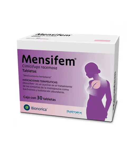 MENSIFEM 2.8MG TABLETAS CON 30