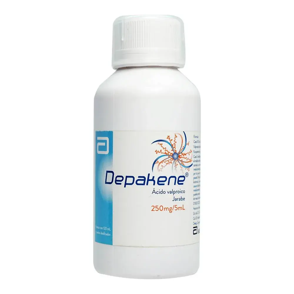 DEPAKENE 250MG/5ML JARABE 120ML+VASO