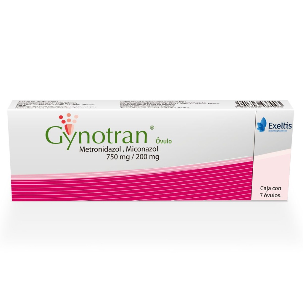 GYNOTRAN 750/200MG OVULOS CON 7