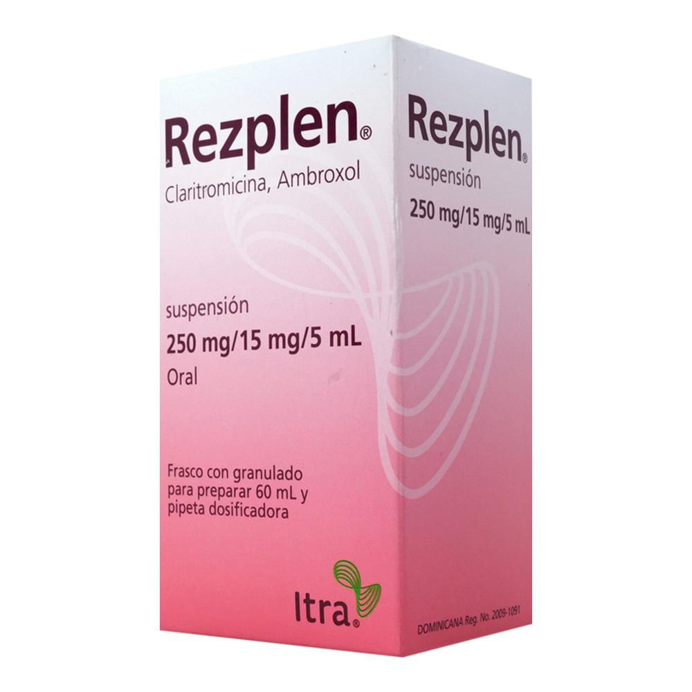 REZPLEN 250/15MG SUSPENSION 60ML