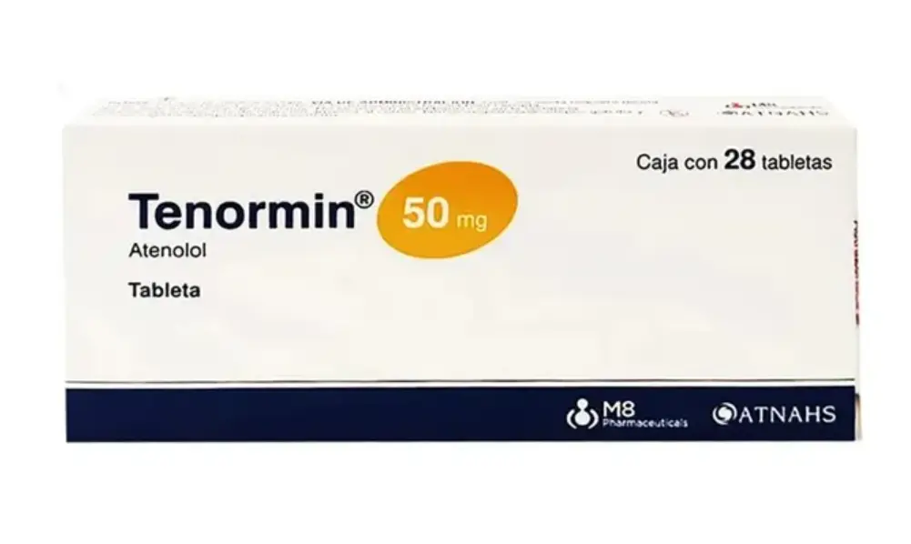 TENORMIN 50MG TABLETAS CON 28