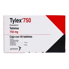 TYLEX 750MG TABLETAS C/40