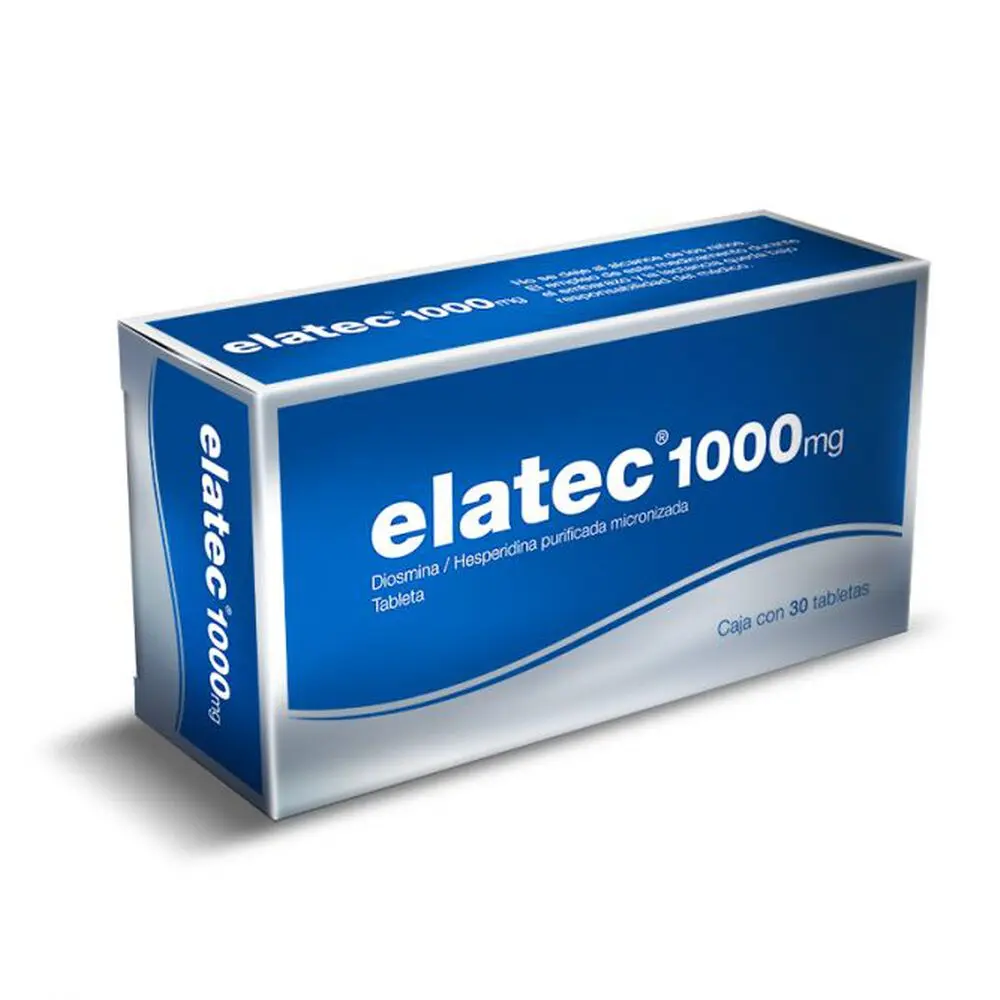 ELATEC 1000MG TABLETAS CON 30