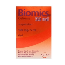 BIOMICS 100MG/5ML SUSPENSION 50ML