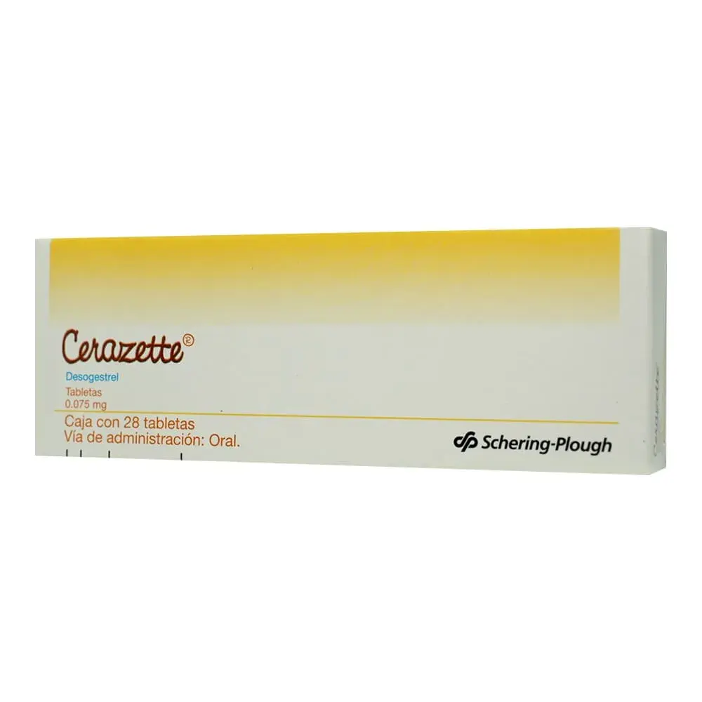 CERAZETTE 0.075MG TABLETAS CON 28