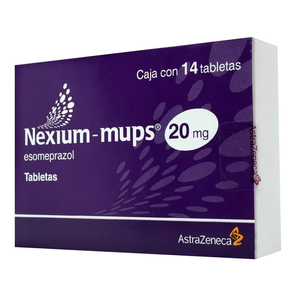 NEXIUM-MUPS 20MG TABLETAS CON 14