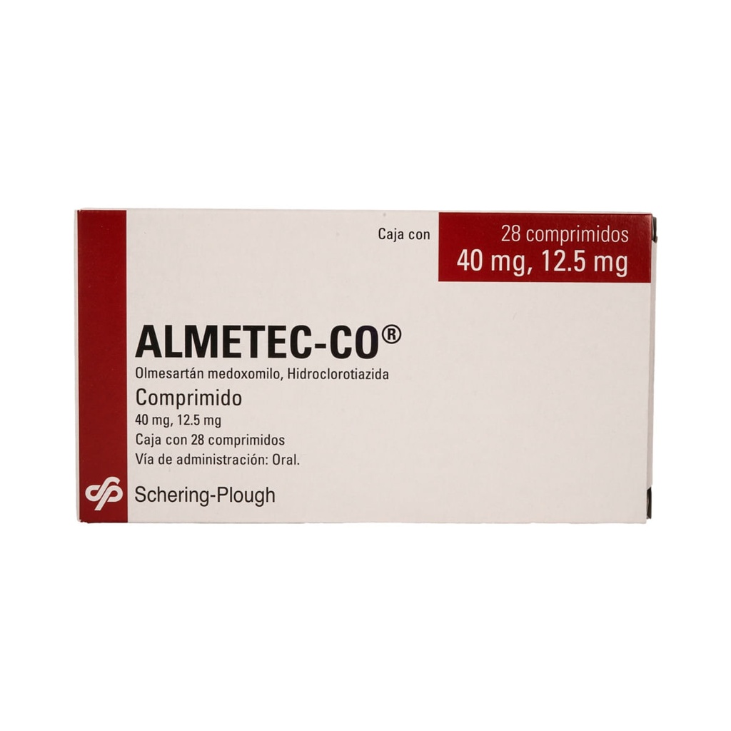 ALMETEC-CO 40/12.5MG COMPRIMIDOS CON 28