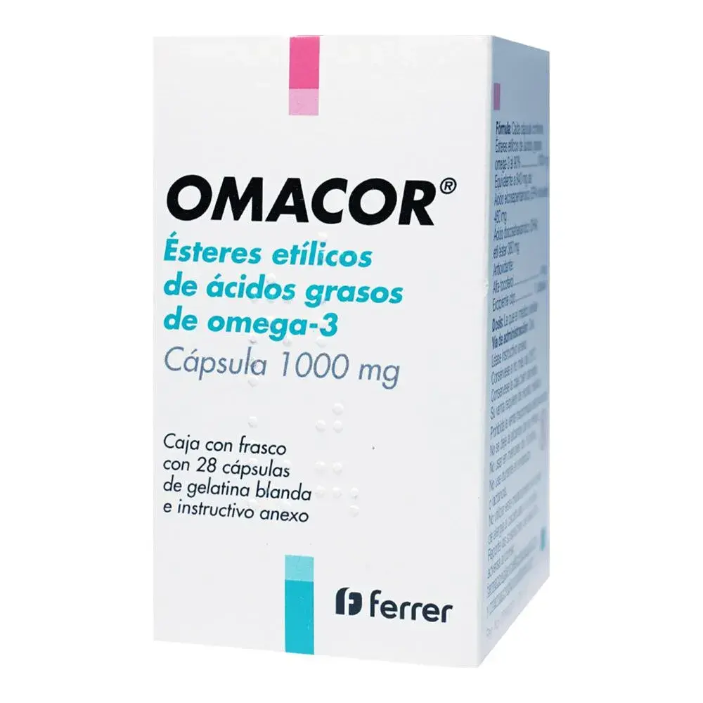 OMACOR 1000MG CAPSULAS CON 28