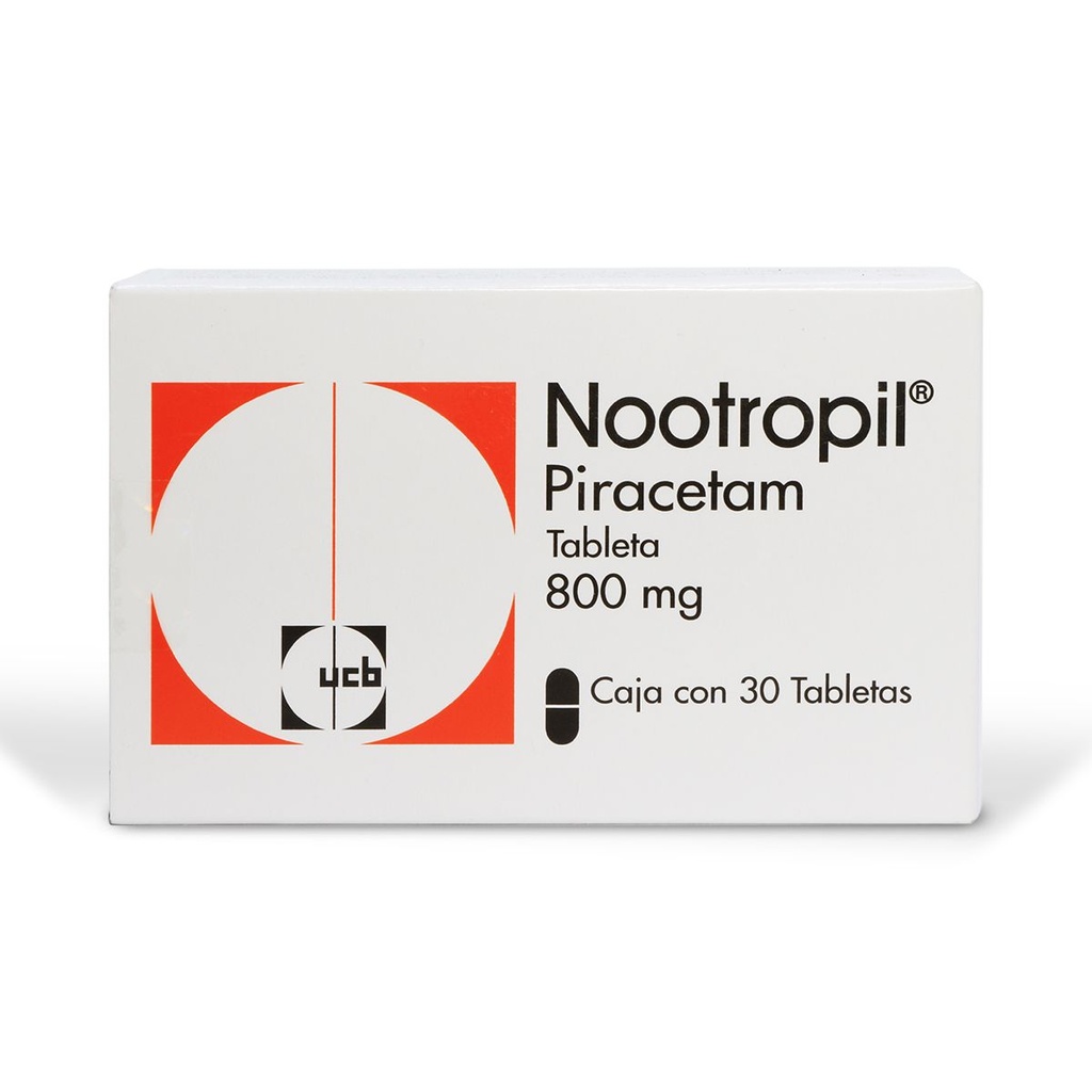 NOOTROPIL 800MG TABLETAS CON 30