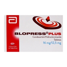 BLOPRESS PLUS 16/12.5MG TABLETAS C/14