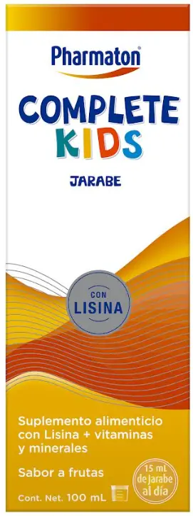 PHARMATON COMPLETE KIDS JARABE 100ML