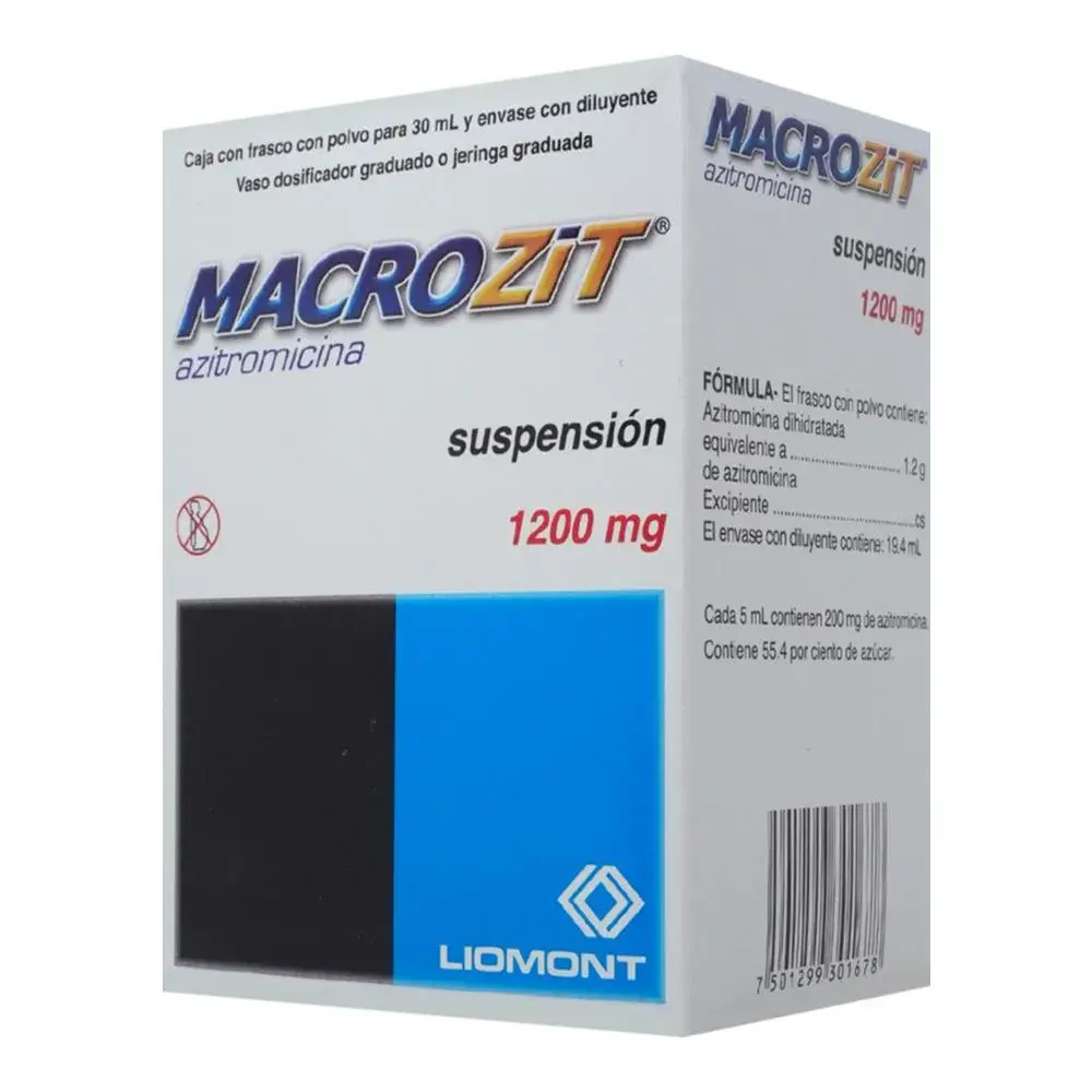 MACROZIT 1200MG SUSPENSION 30ML