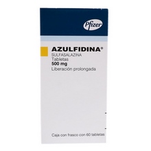 AZULFIDINA 500MG TABLETAS C/60