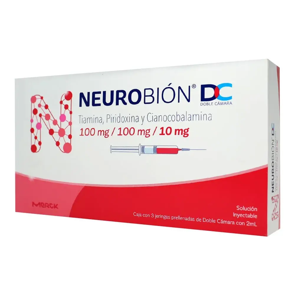 NEUROBION DC 100/100/10MG JERINGA PRELL CON 3