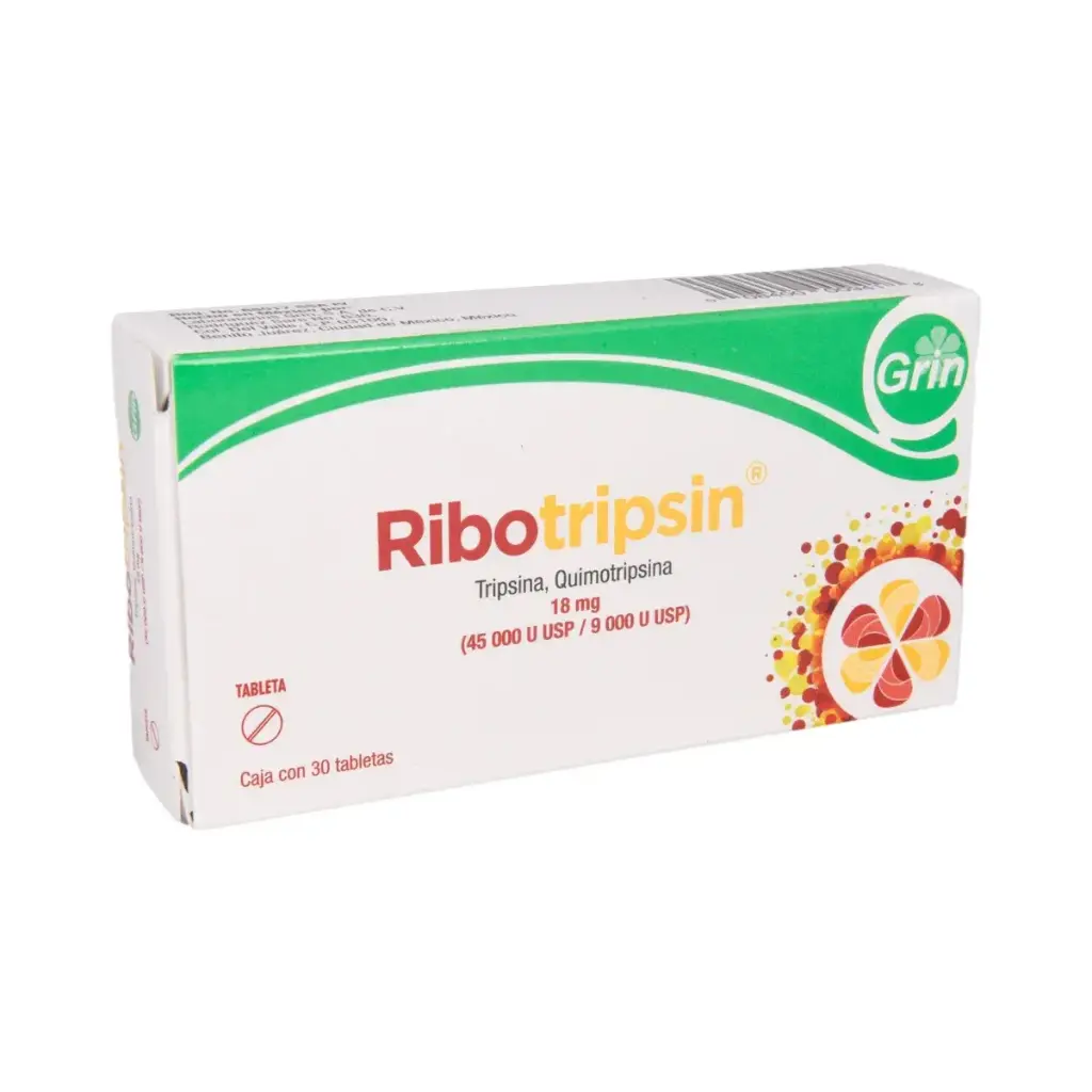 RIBOTRIPSIN 18 MG TABLETAS CON 30