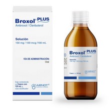 BROXOL PLUS 150/100MG SOLUCION 120ML