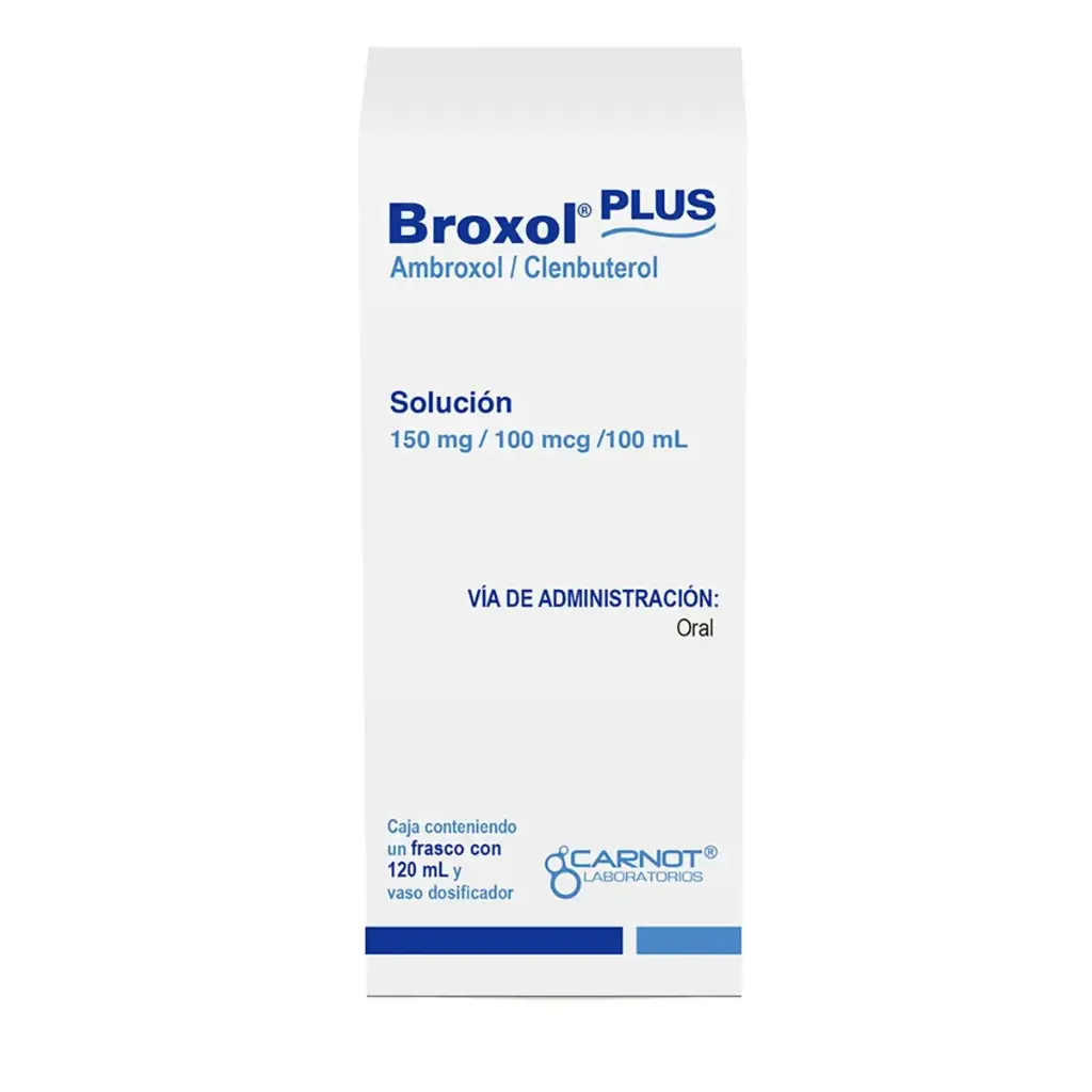 BROXOL PLUS 150/100MG SOLUCION 120ML