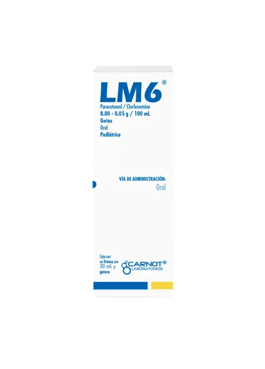 LM6 PEDIATRICO 0.05/8G GOTAS 30ML