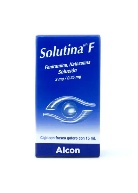 SOLUTINA-F SOLUCION OFTALMICAS 3.00/0.16MG 15ML