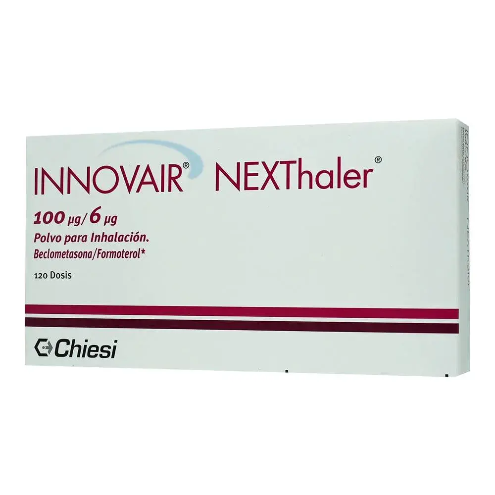 INNOVAIR NEXTHALER 100/6MCG POLVO DOSIS CON 120