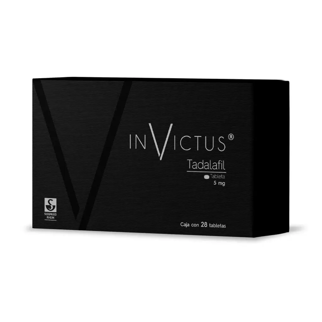INVICTUS 5 MG - CAJA CON 28 TABLETAS (TADALAFIL)