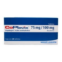 COPLAVIX 75/100MG TABLETAS C/28
