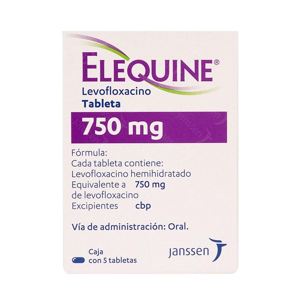 ELEQUINE 750MG TABLETAS CON 5
