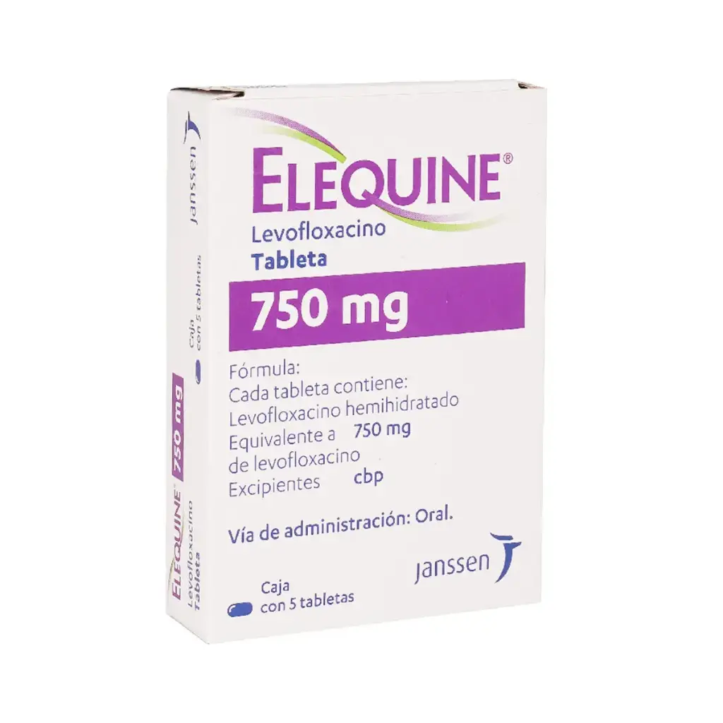ELEQUINE 750MG TABLETAS CON 5
